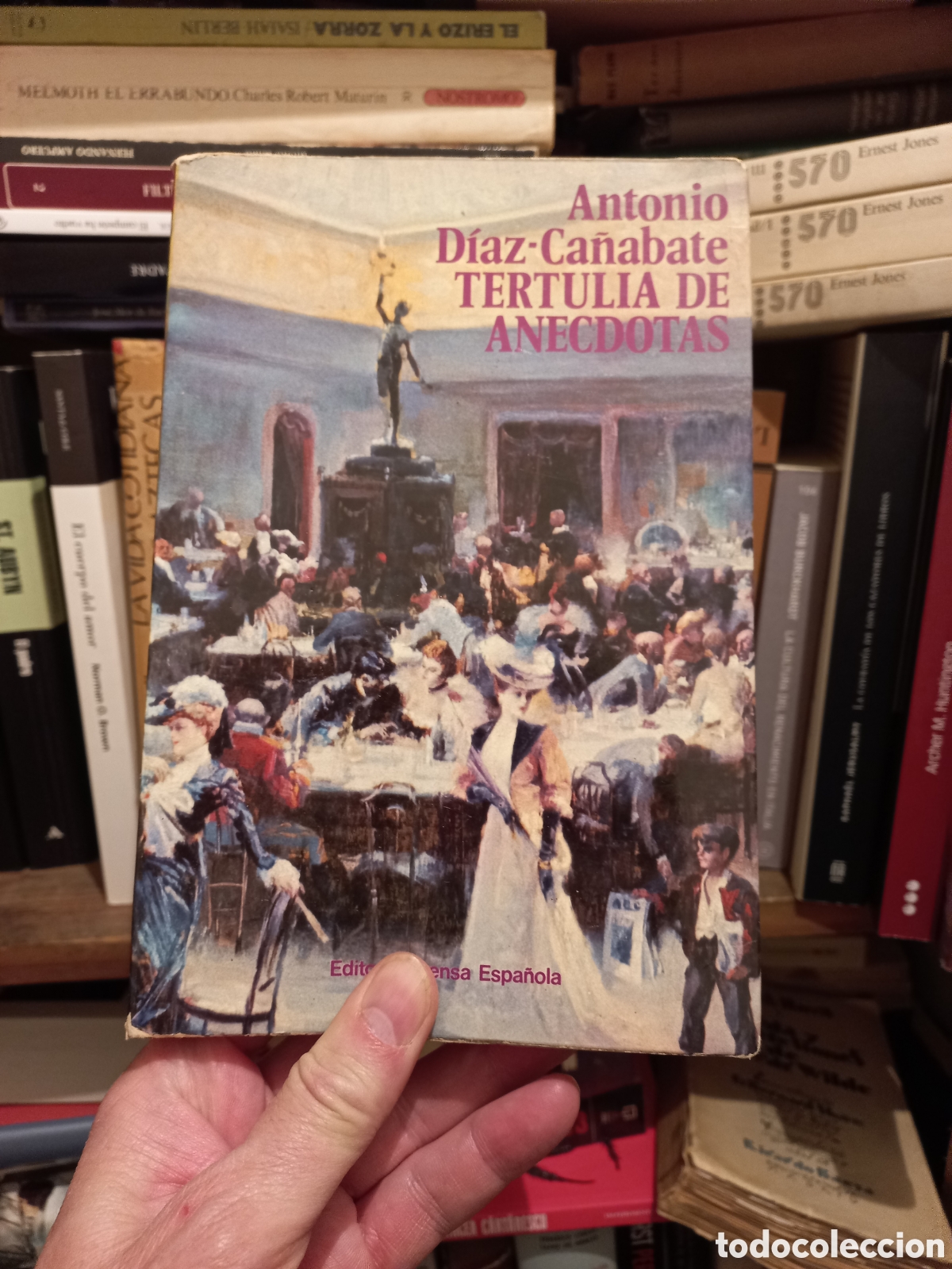 Libros de segunda mano: Tertulia de an&eacute;cdotas, Antonio D&iacute;az-Ca&ntilde;abate - Foto 1