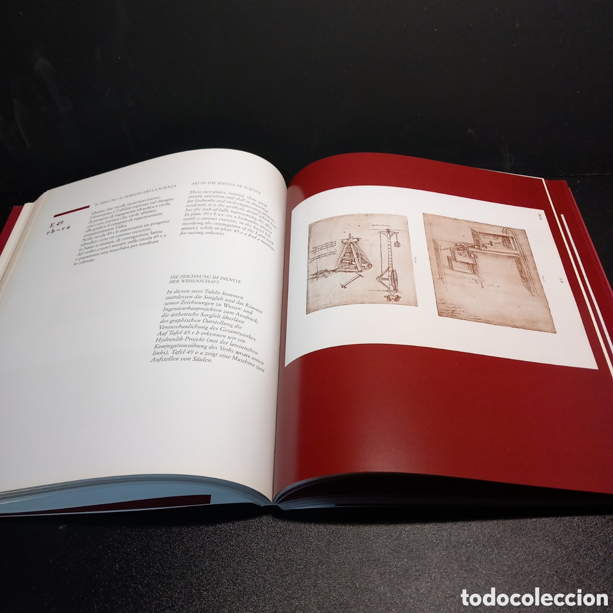 Libros de segunda mano: El C&oacute;dice Atl&aacute;ntico de Leonardo da Vinci. - Foto 4