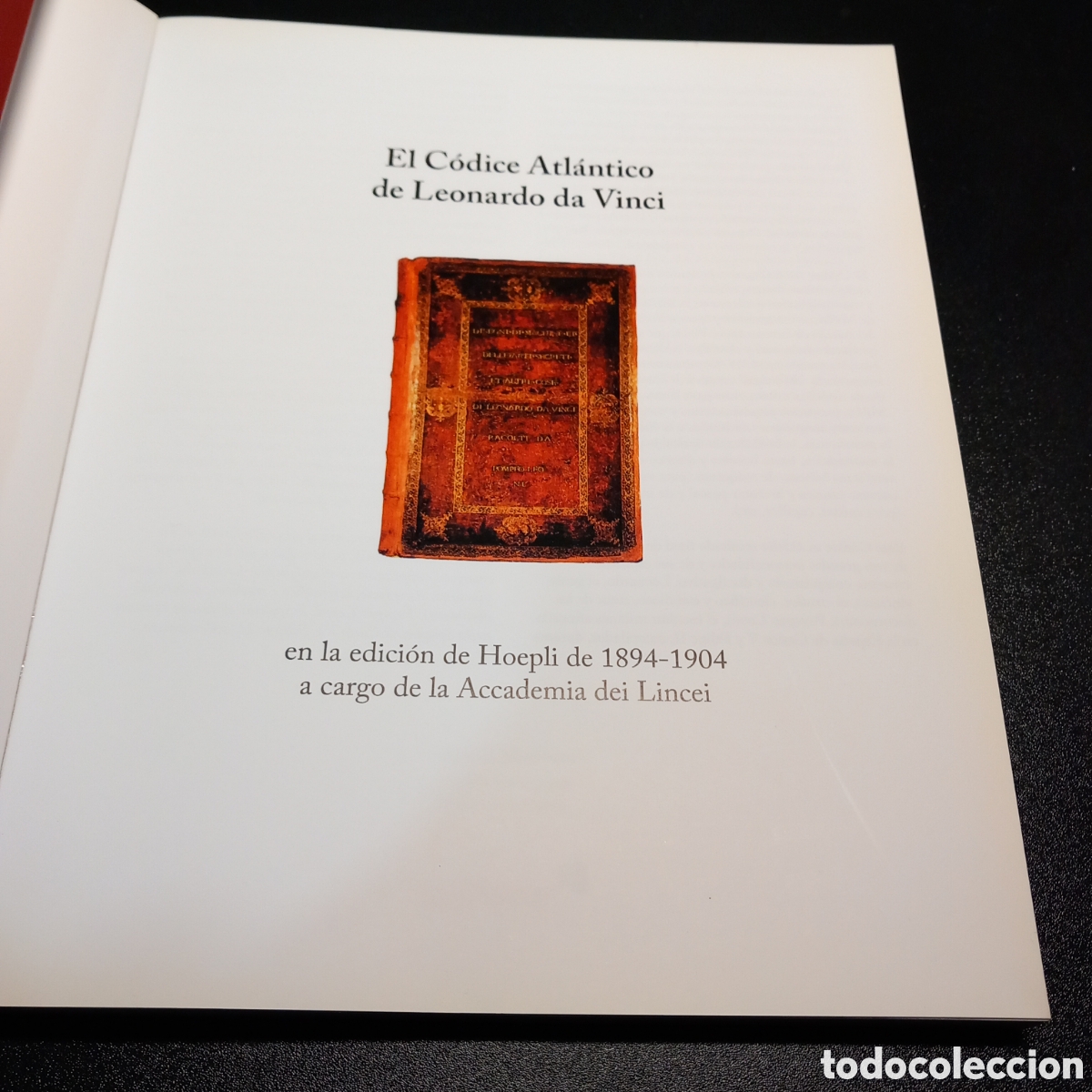 Libros de segunda mano: El C&oacute;dice Atl&aacute;ntico de Leonardo da Vinci. - Foto 3