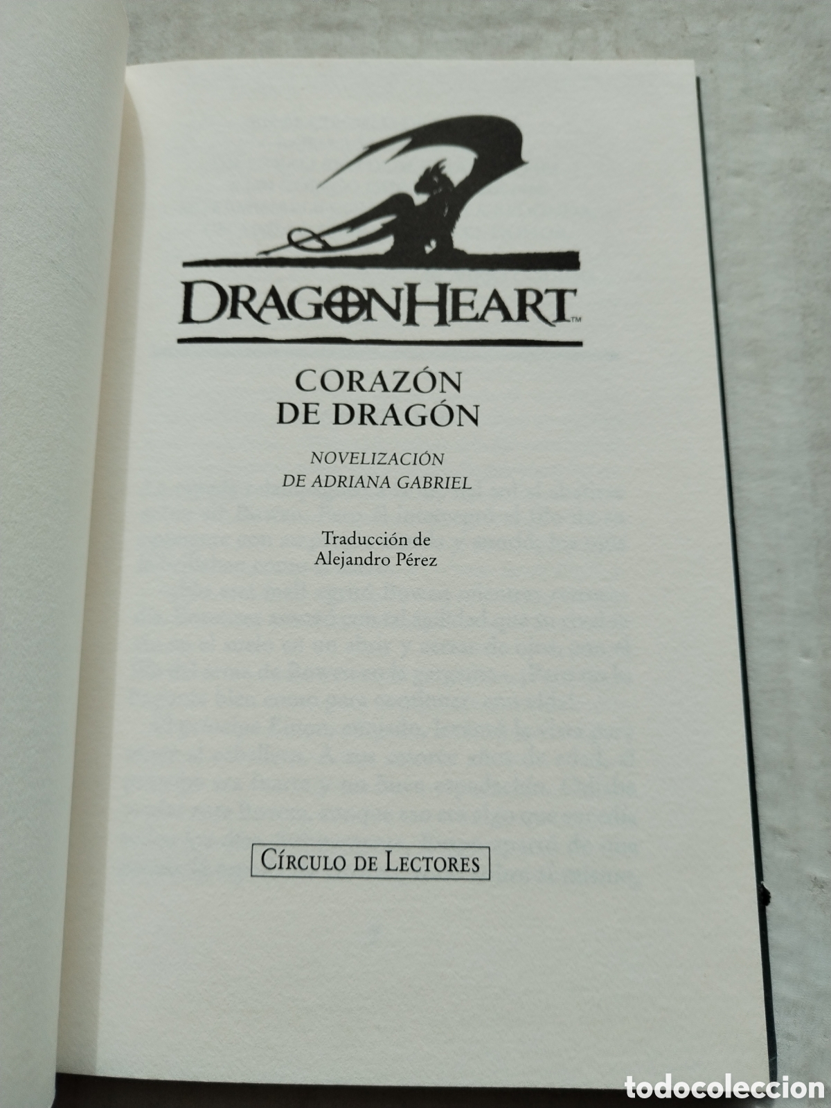 Libros de segunda mano: CORAZ&Oacute;N DE DRAGON/DRAGON HEART - Foto 2