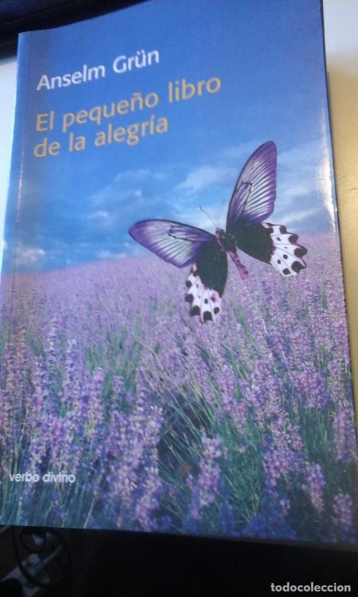 Libros de segunda mano: Anselm Gr&uuml;n: EL PEQUE&Ntilde;O LIBRO DE LA ALEGR&Iacute;A (Estella, 2006) - Foto 1