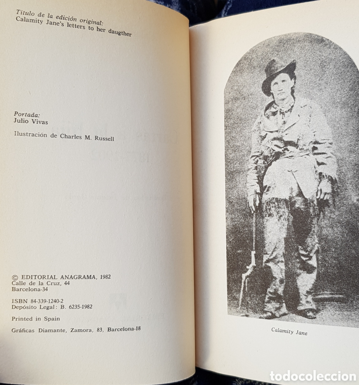 Libros de segunda mano: Cartas a la hija 1877-1902. Calamity Jane - Foto 9