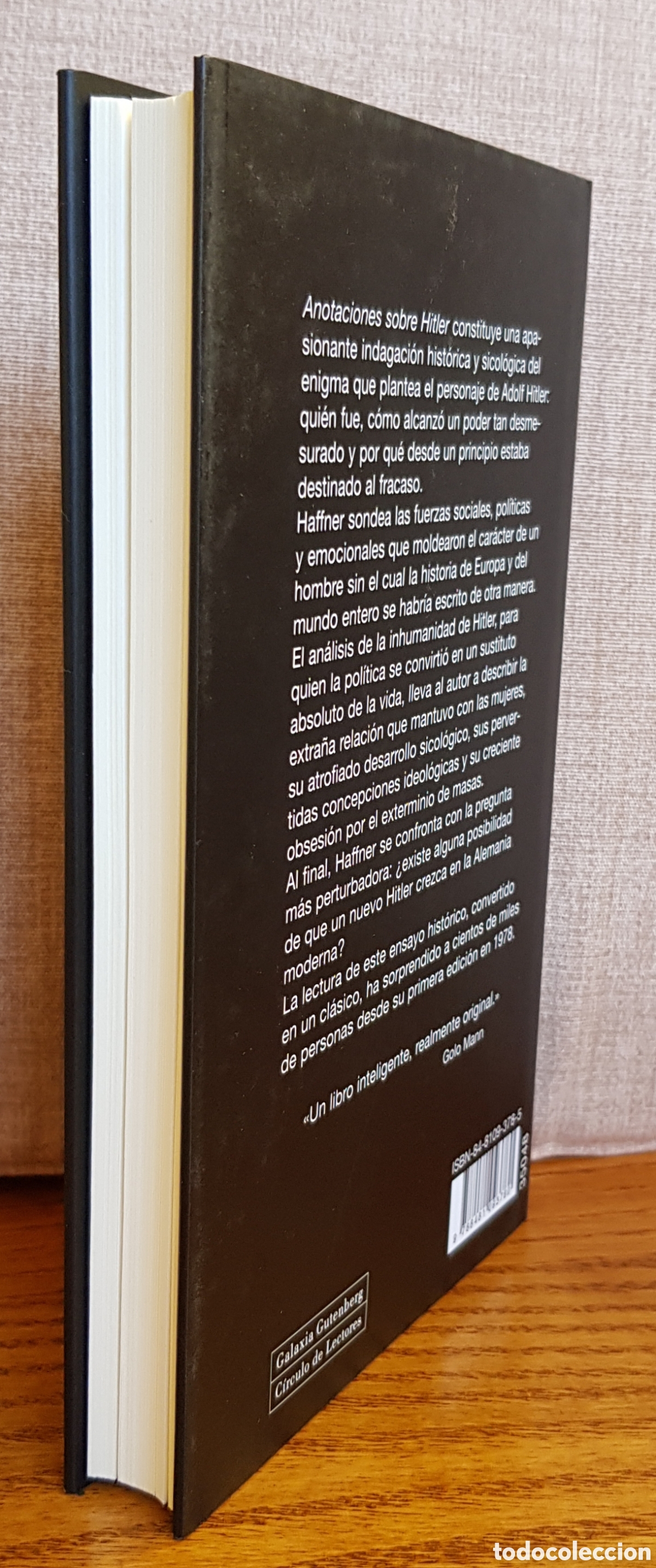 Libros de segunda mano: Anotaciones sobre Hitler. Sebastian Haffner - Foto 4