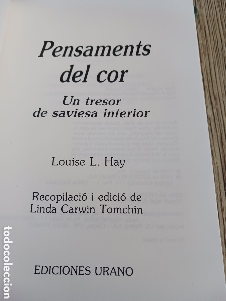 Libros de segunda mano: Pensaments del Cor de Louise L.Hay - Foto 8