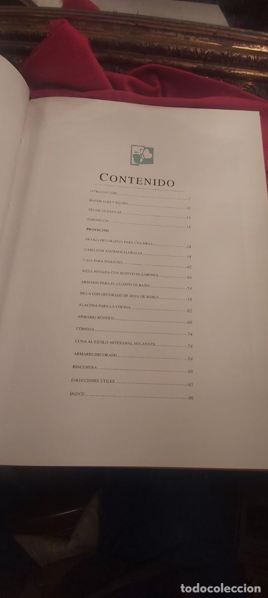 Libros de segunda mano: Pintar muebles, t&eacute;cnicas, material, ideas. Jaclynn Fischman. - Foto 2