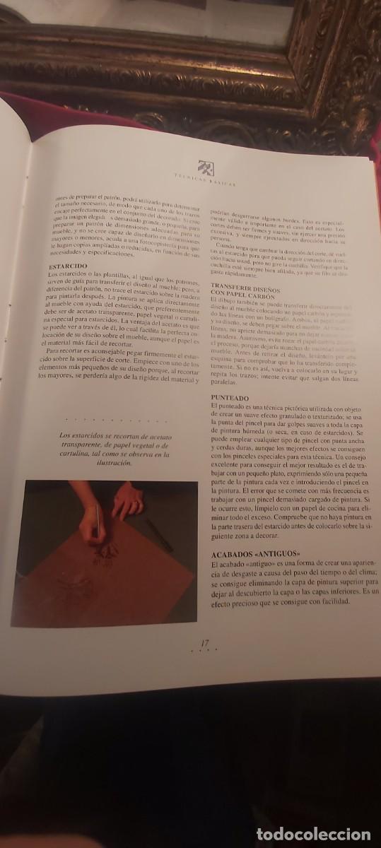 Libros de segunda mano: Pintar muebles, t&eacute;cnicas, material, ideas. Jaclynn Fischman. - Foto 4