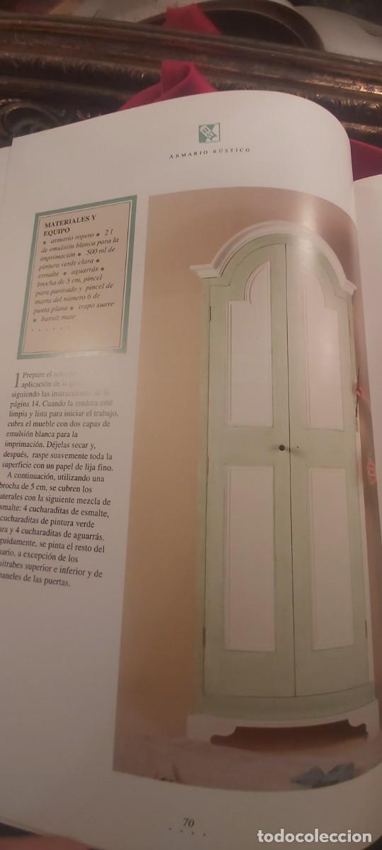 Libros de segunda mano: Pintar muebles, t&eacute;cnicas, material, ideas. Jaclynn Fischman. - Foto 5