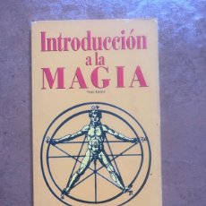 Libros de segunda mano: LIBRO INTRODUCCIÓN A LA MAGIA. Lote 399864004