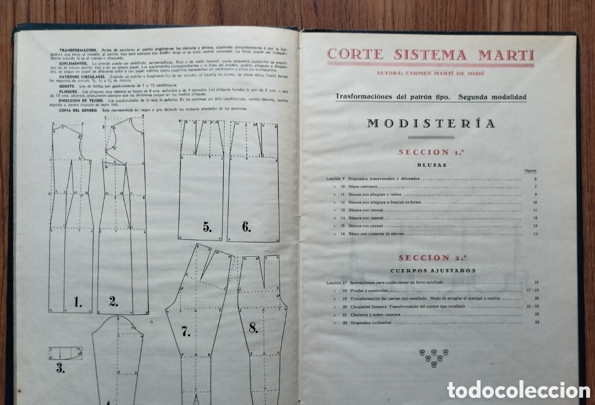 Libros de segunda mano: Libro curso Sistema marti MODISTERIA 1948/49 - Foto 3