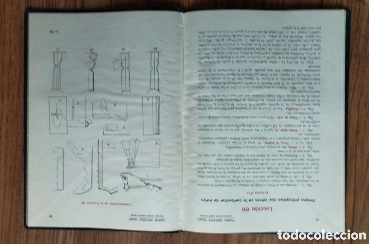 Libros de segunda mano: Libro curso Sistema marti MODISTERIA 1948/49 - Foto 5