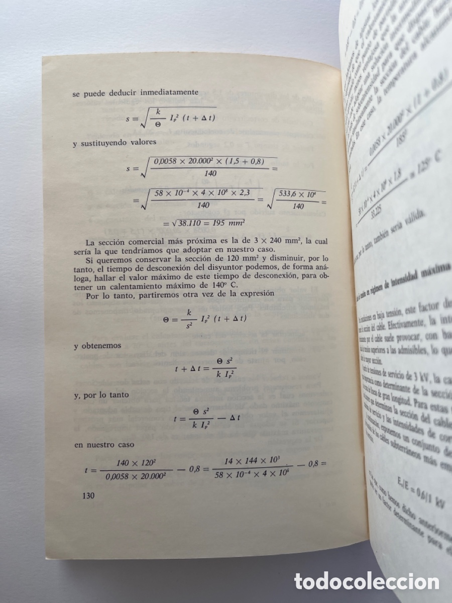 Libros de segunda mano: Cables subterr&aacute;neos- conductores y condiciones de servicio - Foto 3