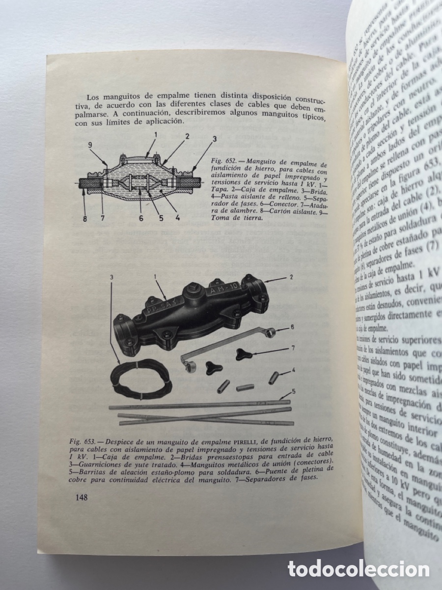 Libros de segunda mano: Cables subterr&aacute;neos- conductores y condiciones de servicio - Foto 4