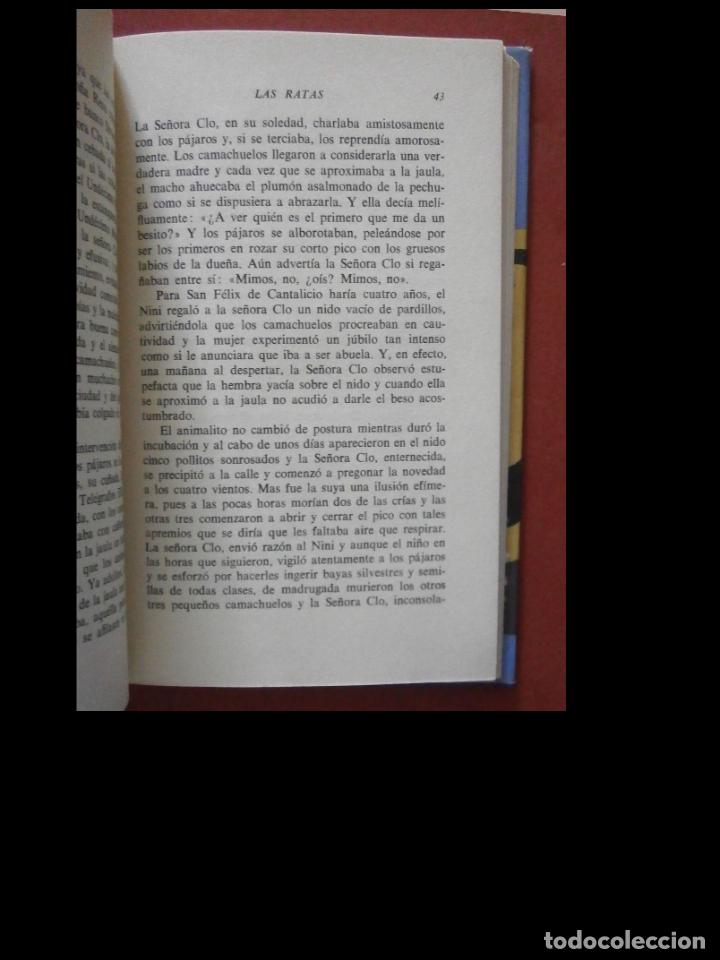 Libros de segunda mano: Las ratas. Miguel Delibes - Foto 3