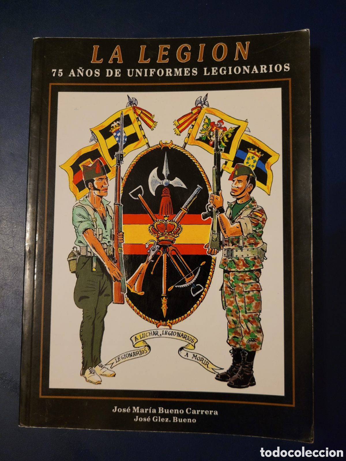 Libros de segunda mano: LA LEGION 75 A&Ntilde;OS DE UNIFORMES LEGIONARIOS 1994