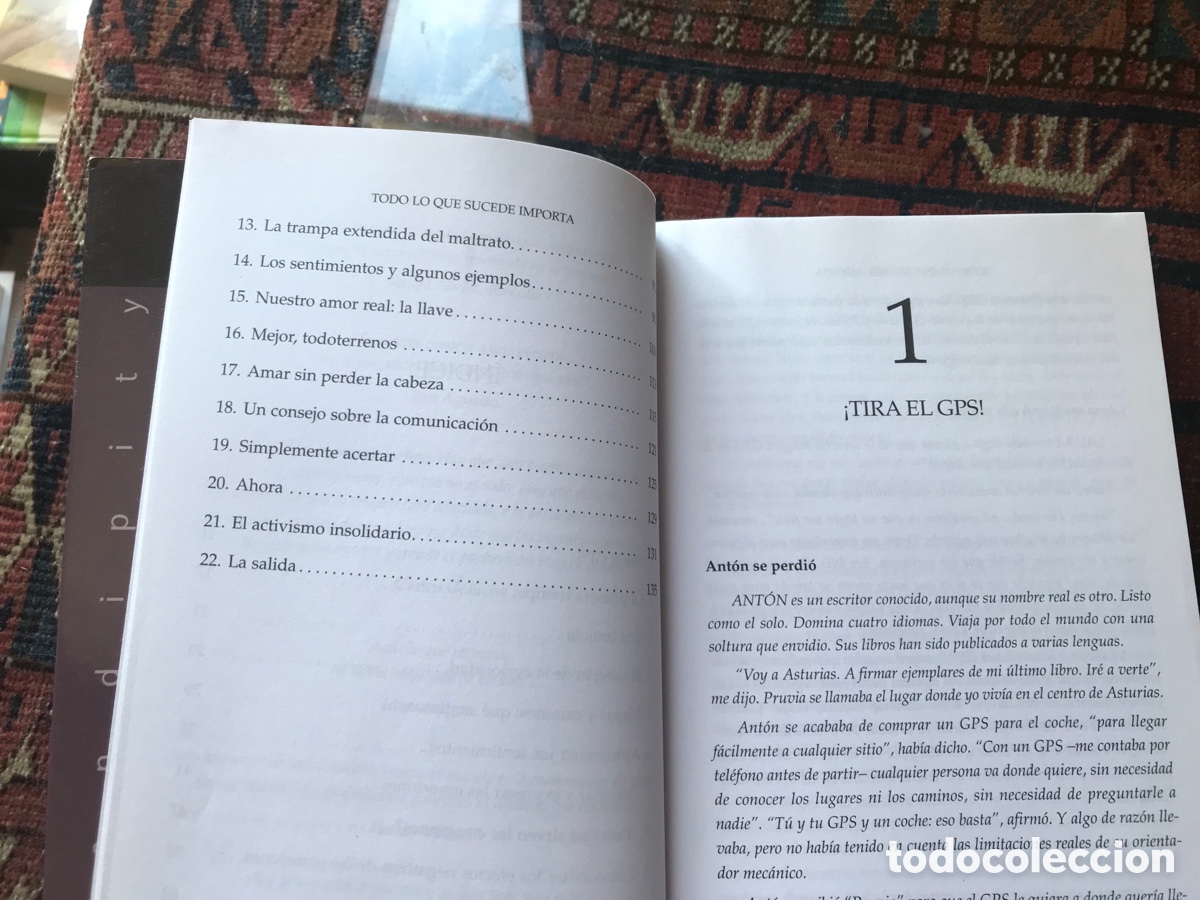 Libros de segunda mano: Todo lo que sucede importa. Fernando alberca. Descl&eacute;e de Brouwer. - Foto 5