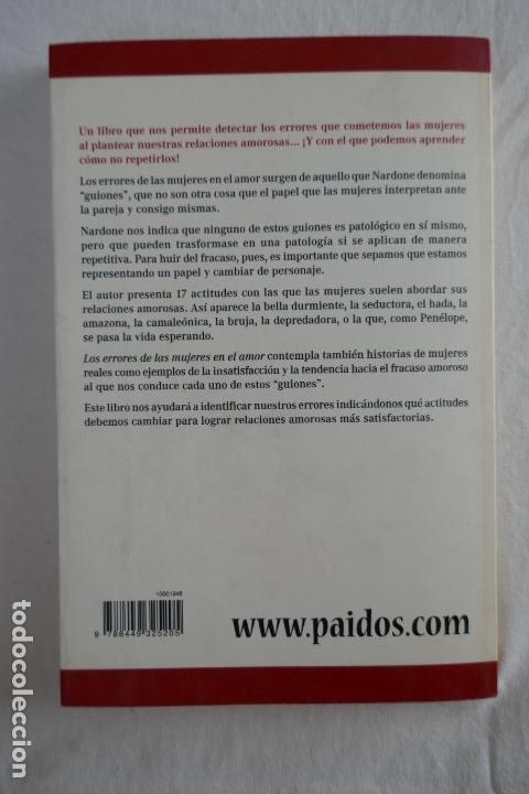 Libros de segunda mano: Los errores de las mujeres en el amor - Nardone, Giorgio - Foto 11