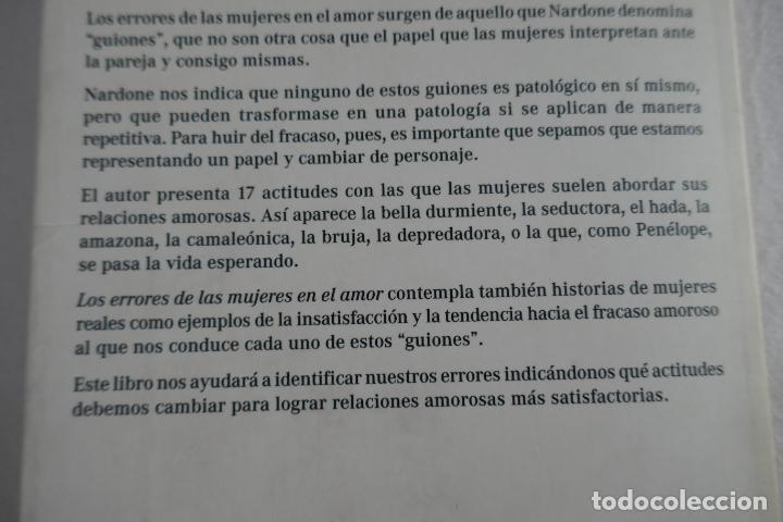 Libros de segunda mano: Los errores de las mujeres en el amor - Nardone, Giorgio - Foto 13