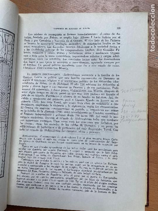 Libros de segunda mano: COMPENDIO DE HISTORIA DE ESPA&Ntilde;A, Perez Bustamante - Foto 4