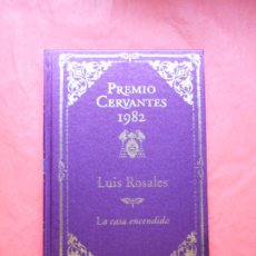 Libros de segunda mano: PREMIO CERVANTES 1982 LUIS ROSALES LA CASA ENCENDIDA. Lote 400465219