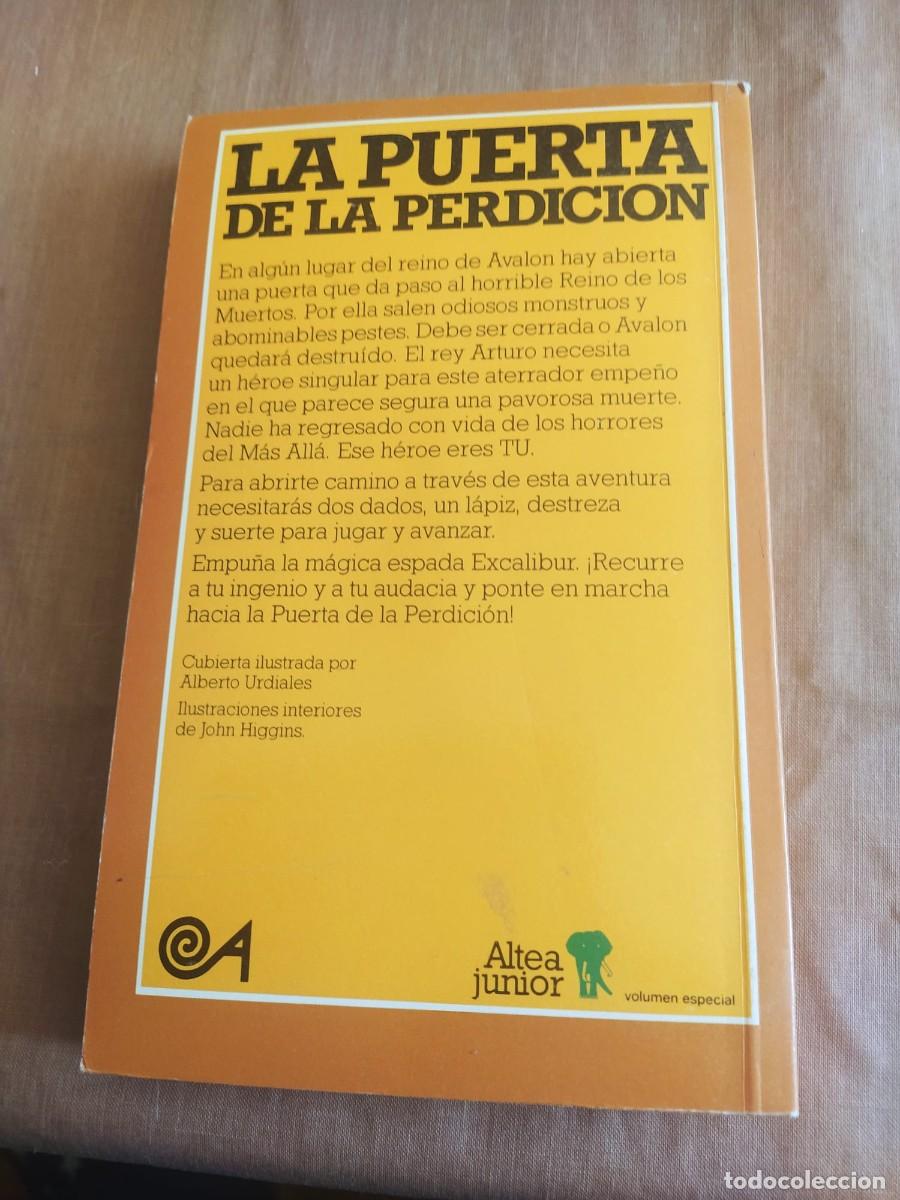 Libros de segunda mano: Libro Altea Junior - La B&uacute;squeda del Grial N&ordm; 3 - La Puerta de la Perdici&oacute;n - Foto 4