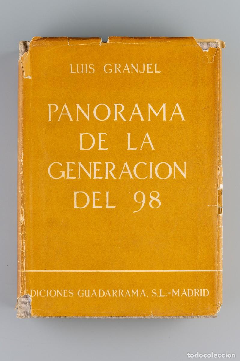 Libros de segunda mano: Panorama de la Generaci&oacute;n del 98. Luis S. Granjel. - Foto 1