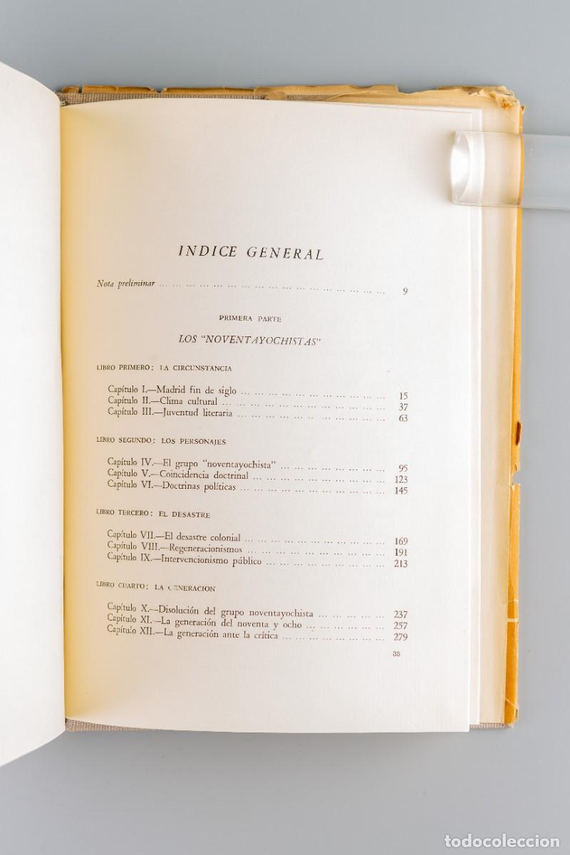 Libros de segunda mano: Panorama de la Generaci&oacute;n del 98. Luis S. Granjel. - Foto 6