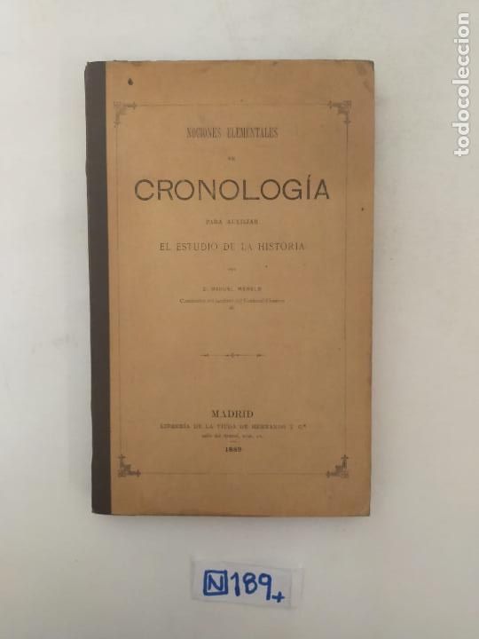 Libros de segunda mano: Cronolog&iacute;a - Foto 1