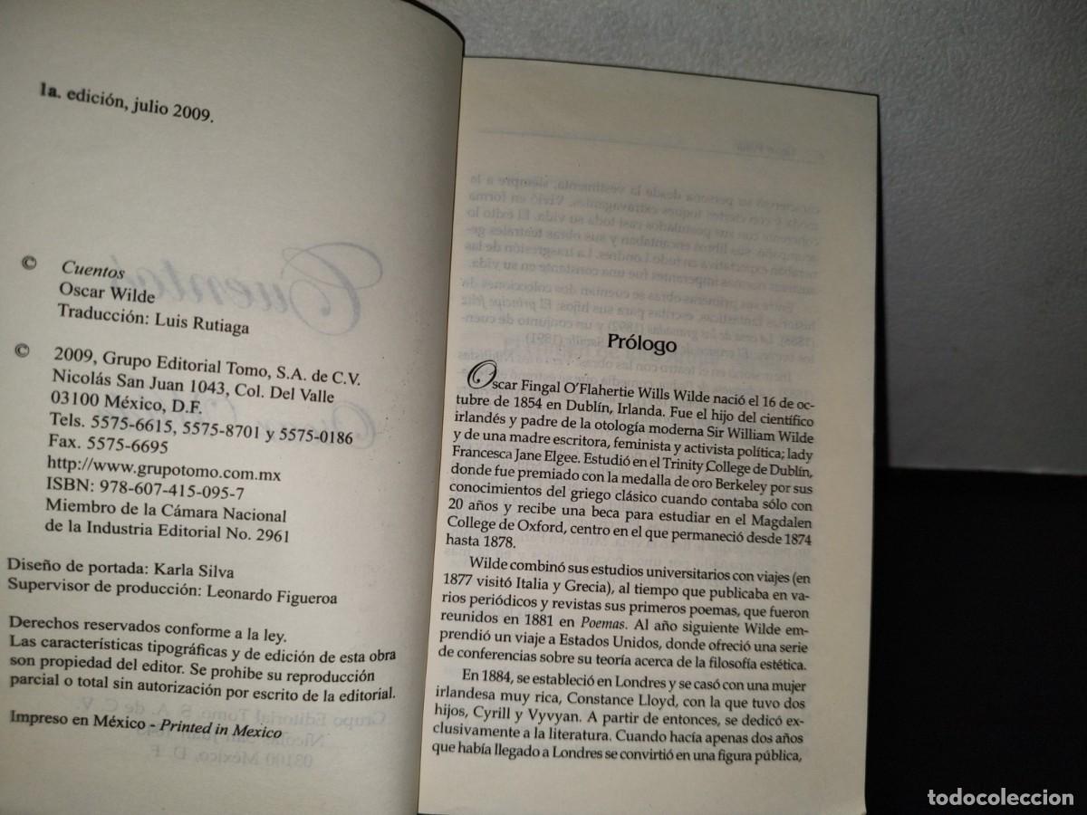 Libros de segunda mano: 69- CUENTOS. OSCAR WILDE - Foto 4
