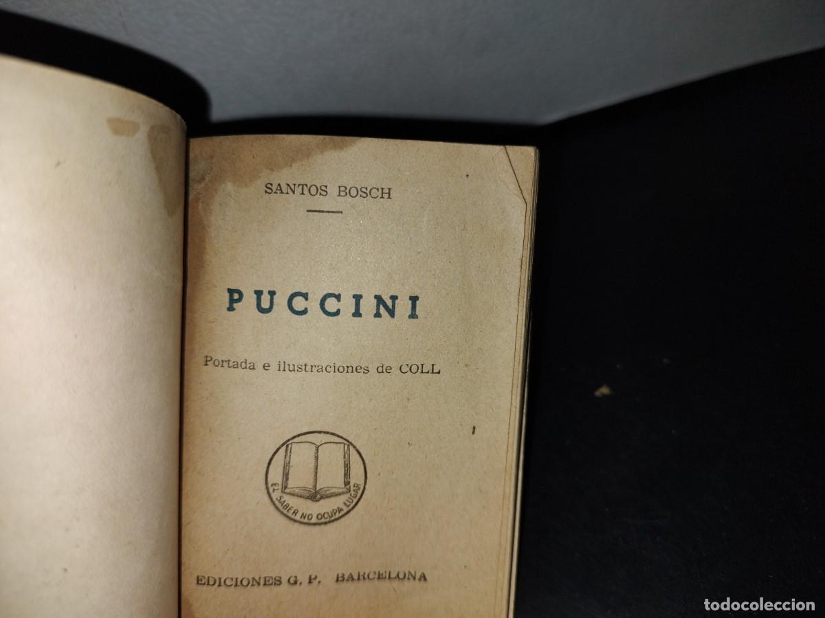 Libros de segunda mano: 69- MINI LIBRO. PUCCINI - SANTOS BOSCH - 60S - 70S - Foto 3