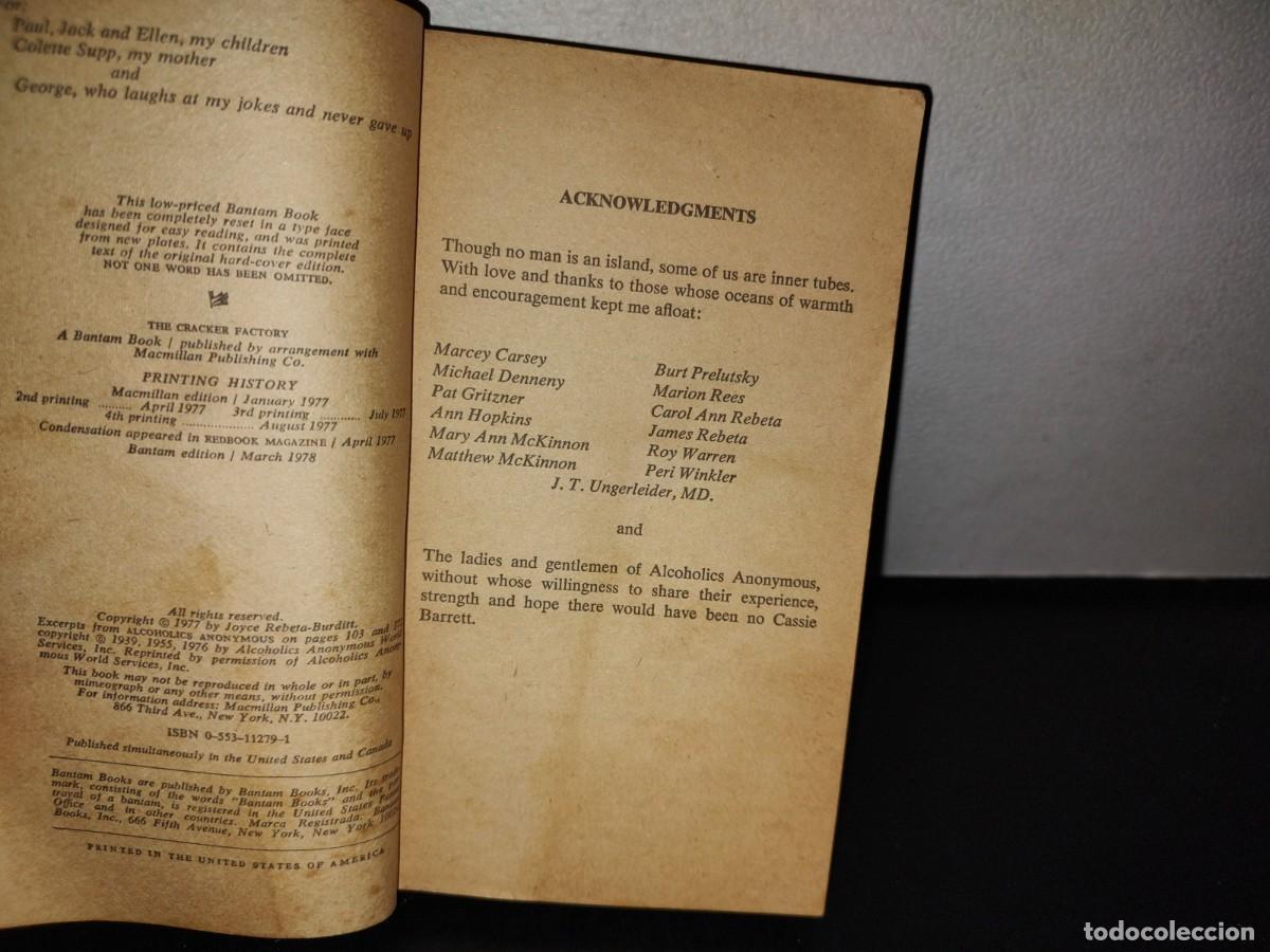 Libros de segunda mano: 69- INGL&Eacute;S. THE CRACKER FACTORY - JOYCE REBETA-BURDITT - Foto 5