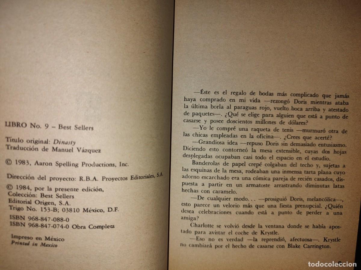 Libros de segunda mano: 69- DINAST&Iacute;A - EILEEN LOTTMAN - Foto 4