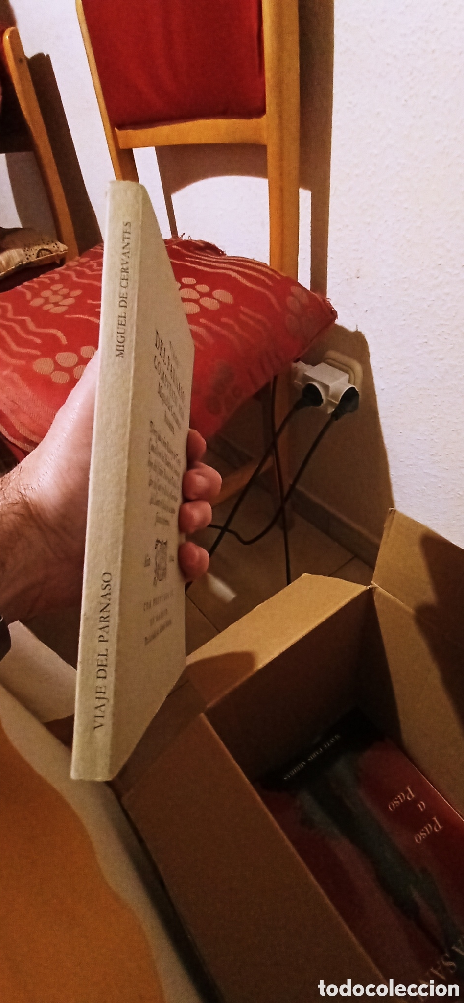 Libros de segunda mano: Viage del parnaso. Miguel de cervantes. Facsimil 1614 - Foto 2