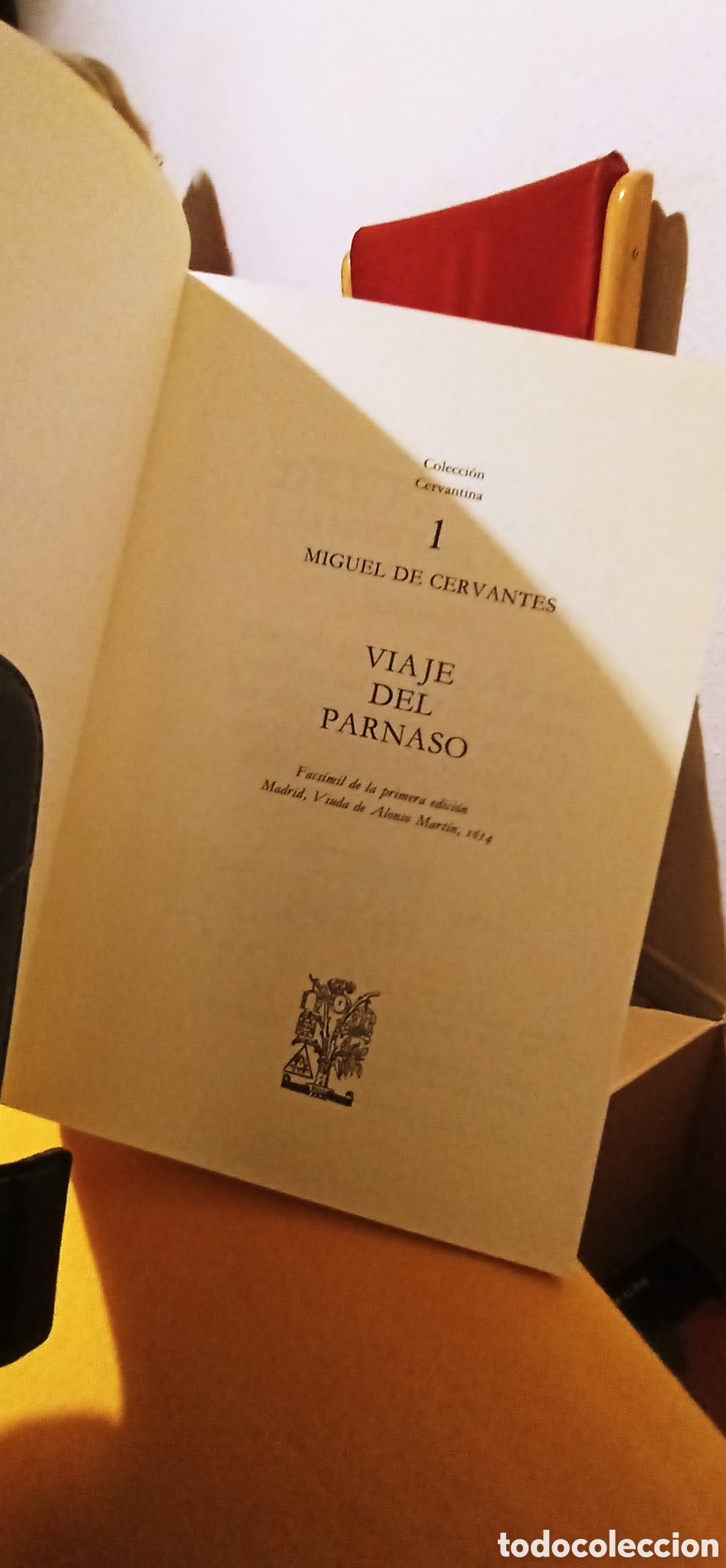 Libros de segunda mano: Viage del parnaso. Miguel de cervantes. Facsimil 1614 - Foto 3