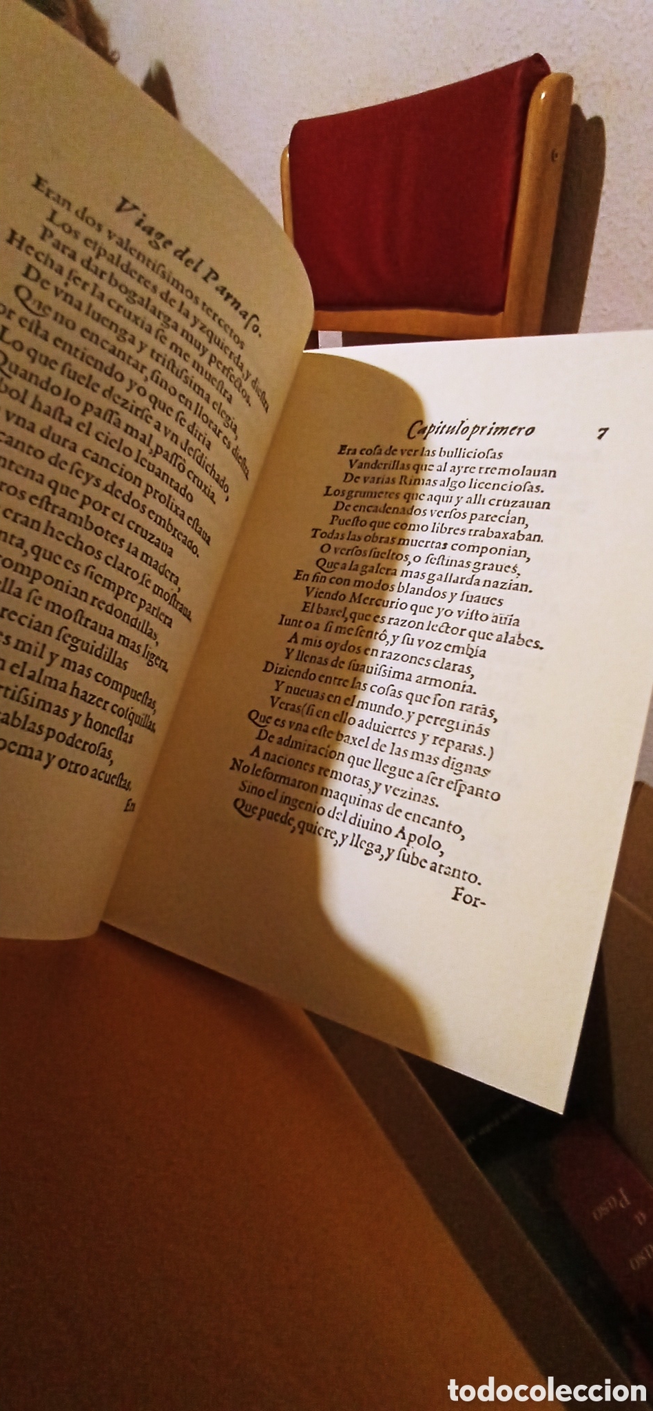 Libros de segunda mano: Viage del parnaso. Miguel de cervantes. Facsimil 1614 - Foto 4