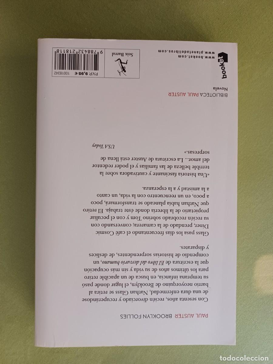 Libros de segunda mano: BROOKLYN FOLLIES - PA&Uacute;L AUSTER - Foto 2