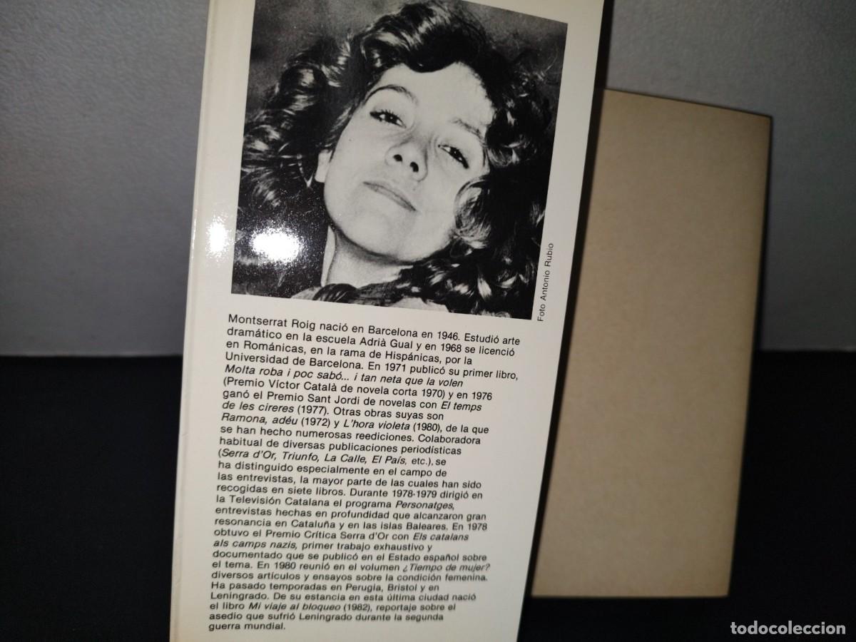 Libros de segunda mano: 69- LA &Oacute;PERA COTIDIANA - MONTSERRAT ROIG - PRIMERA EDICI&Oacute;N 1983 - Foto 4