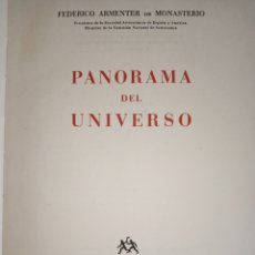 Libros de segunda mano: PANORAMA DEL UNIVERSO