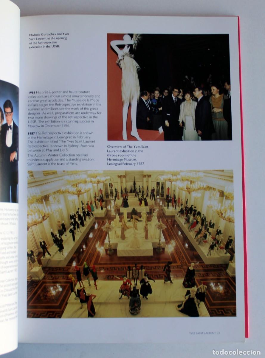 Libros de segunda mano: Yves Saint Laurent. Retrospective. Moda. Texto en ingl&eacute;s - Foto 4