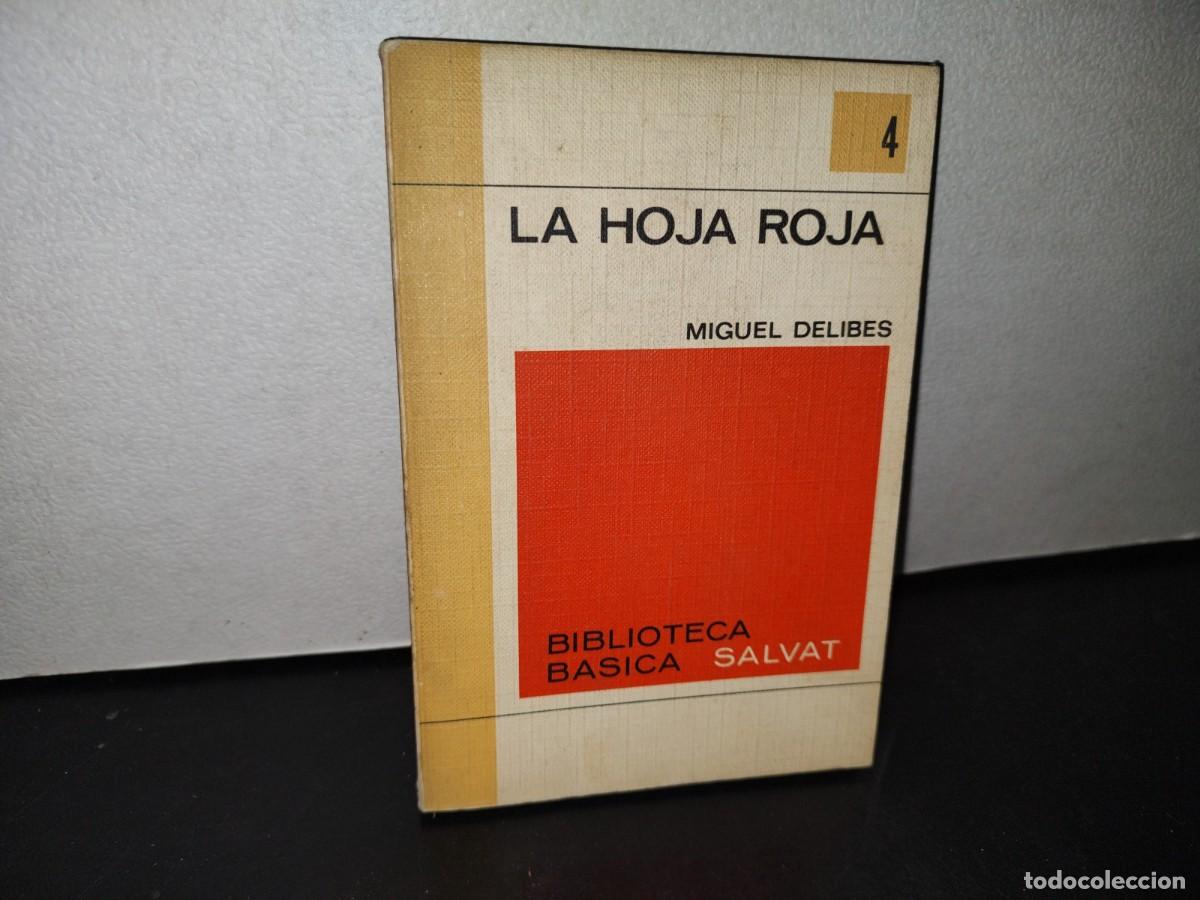 Libros de segunda mano: 69- LA HOJA ROJA - MIGUEL DELIB&Eacute;S - Foto 1