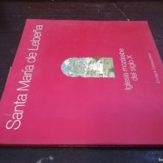 Libros de segunda mano: SANTA MARIA DE LEBEÑA / AR109B / IBLESIA MOZARABE DEL SIGLO X / ENRIQUE CAMPUZANO. Lote 400824669