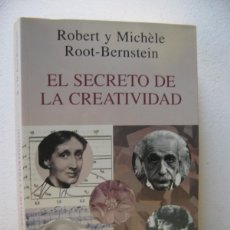 Libros de segunda mano: EL SECRETO DE LA CREATIVIDAD. ROBERT Y MICHELE. ROOT-BERNSTEIN. EDITORIAL KAIROS 2002. Lote 400866344