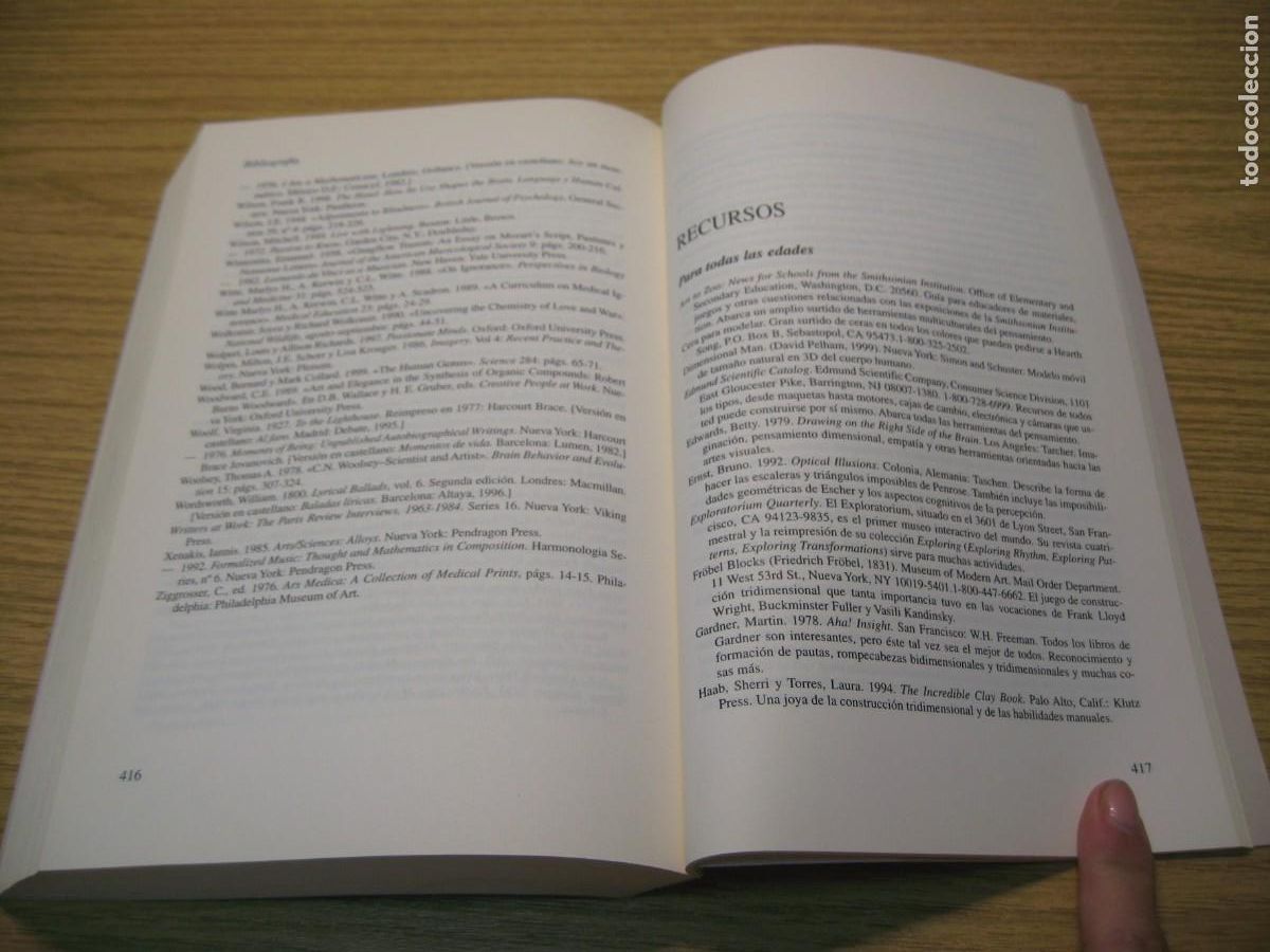 Libros de segunda mano: EL SECRETO DE LA CREATIVIDAD. ROBERT Y MICHELE. ROOT-BERNSTEIN. EDITORIAL KAIROS 2002 - Foto 14