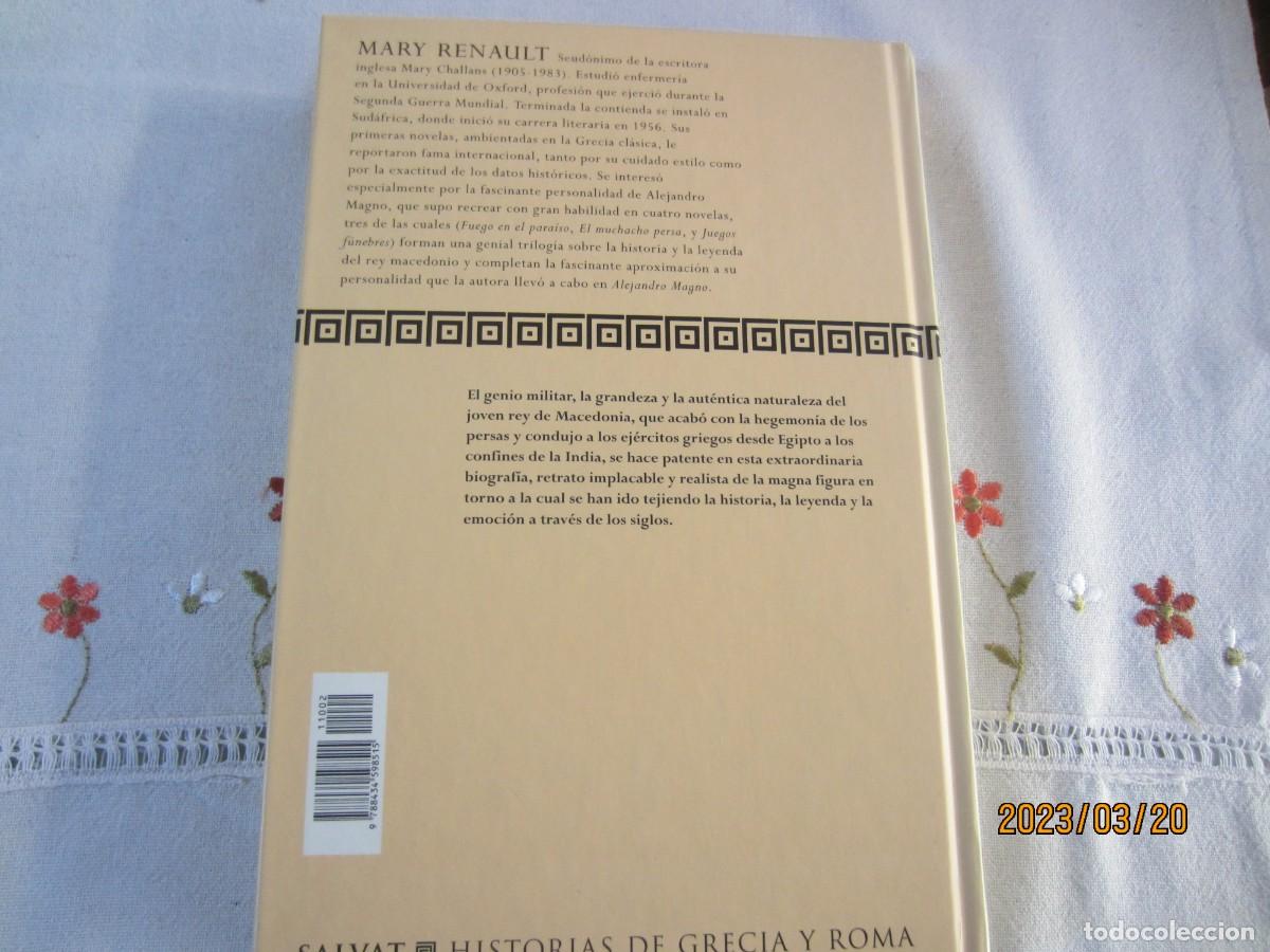 Libros de segunda mano: ALEJANDRO MAGNO , MARY RENAULT - Foto 2