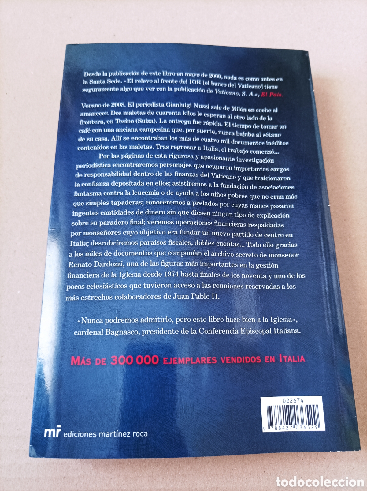 Libros de segunda mano: Vaticano S.A. Gianluigi Nuzzi - Foto 2