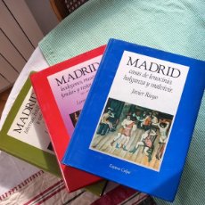 Libros de segunda mano: LOTE DE 3 LIBROS SOBRE CASAS DE LENOCINIO, TABERNAS, BODEGONES EN MADRID DESDE LA EDAD MEDIA. Lote 400938909