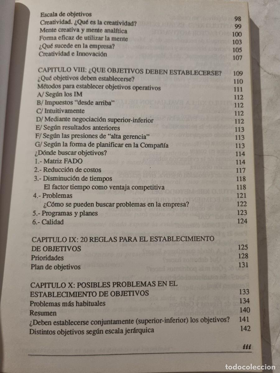 Libros de segunda mano: EL ARTE DE ESTABLECER OBJETIVOS. AMADO SALGUEIRO. 1986 - Foto 4