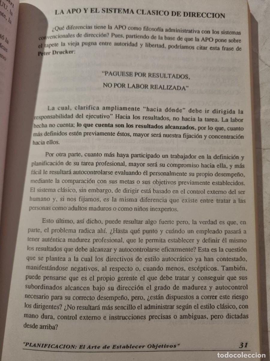 Libros de segunda mano: EL ARTE DE ESTABLECER OBJETIVOS. AMADO SALGUEIRO. 1986 - Foto 8