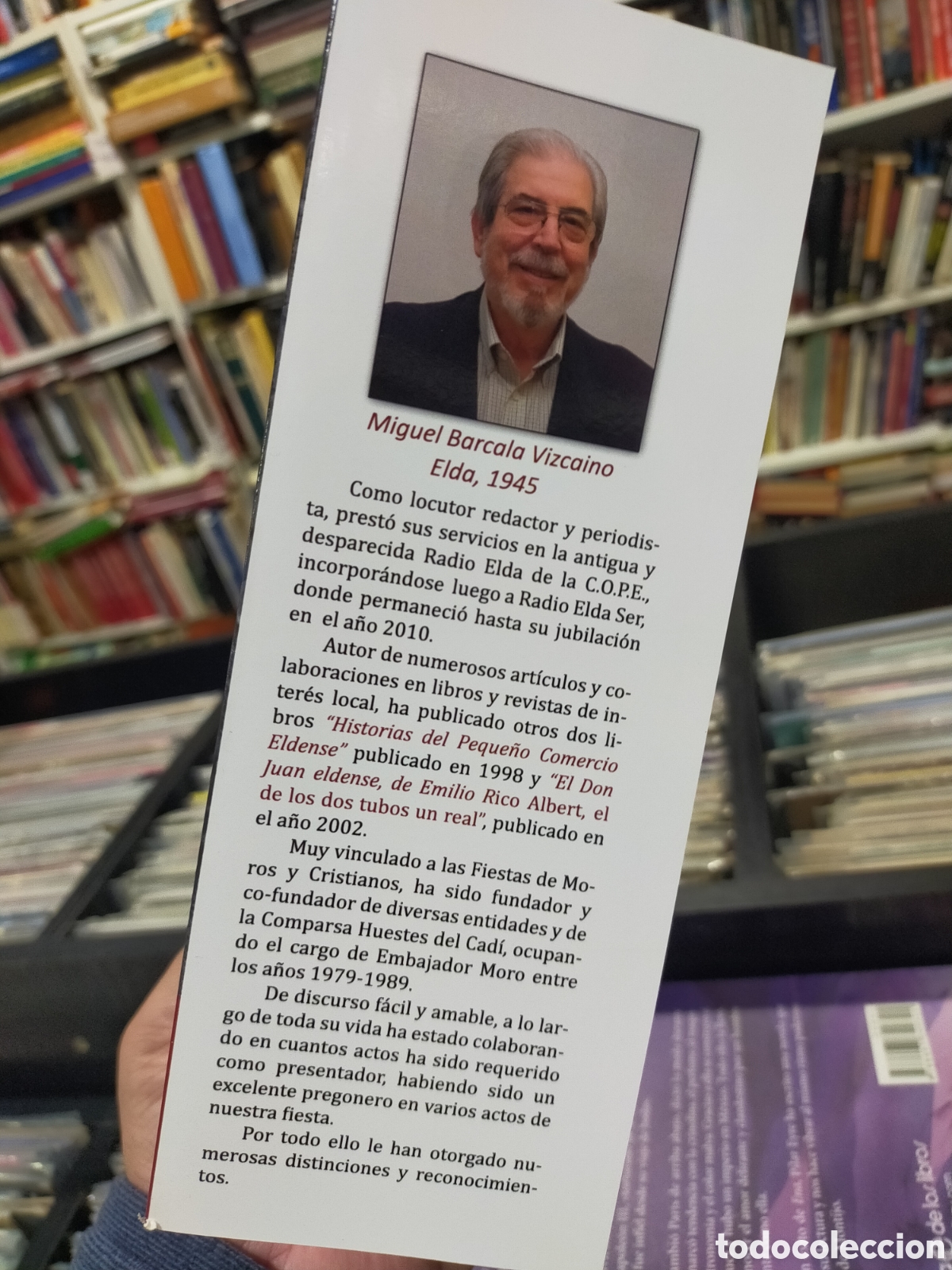 Libros de segunda mano: CON SABOR ELDENSE - M. BARCALA VIZCA&Iacute;NO - ELDA - ALICANTE - MOROS Y CRISTIANOS - Foto 7