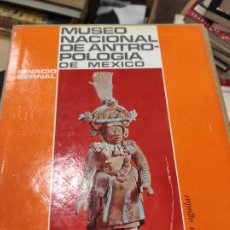 Libros de segunda mano: MUSEO NACIONAL DE ANTROPOLOGÍA DE MÉXICO IGNACIO BERNAL LIBROFILM AGUILAR. Lote 400958974