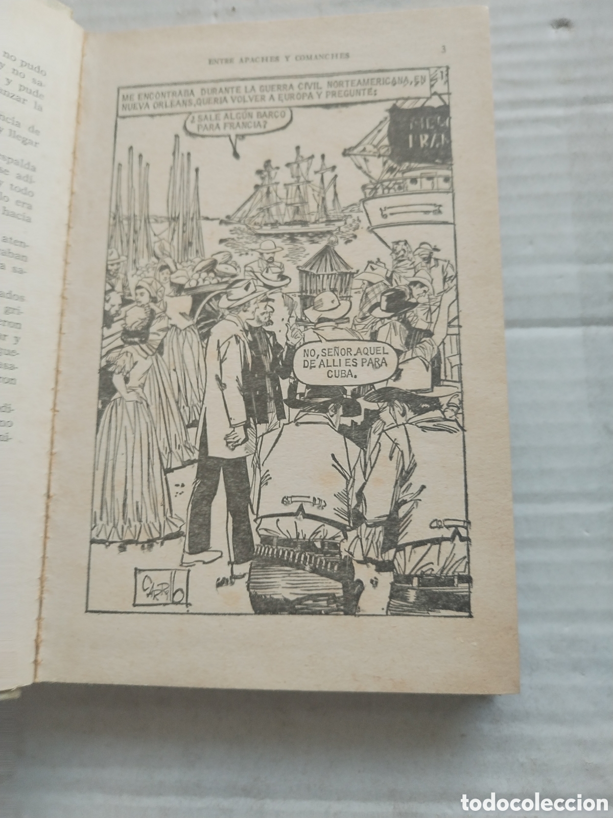 Libros de segunda mano: ENTRE APACHES Y COMANCHES/KARL MAY - Foto 3